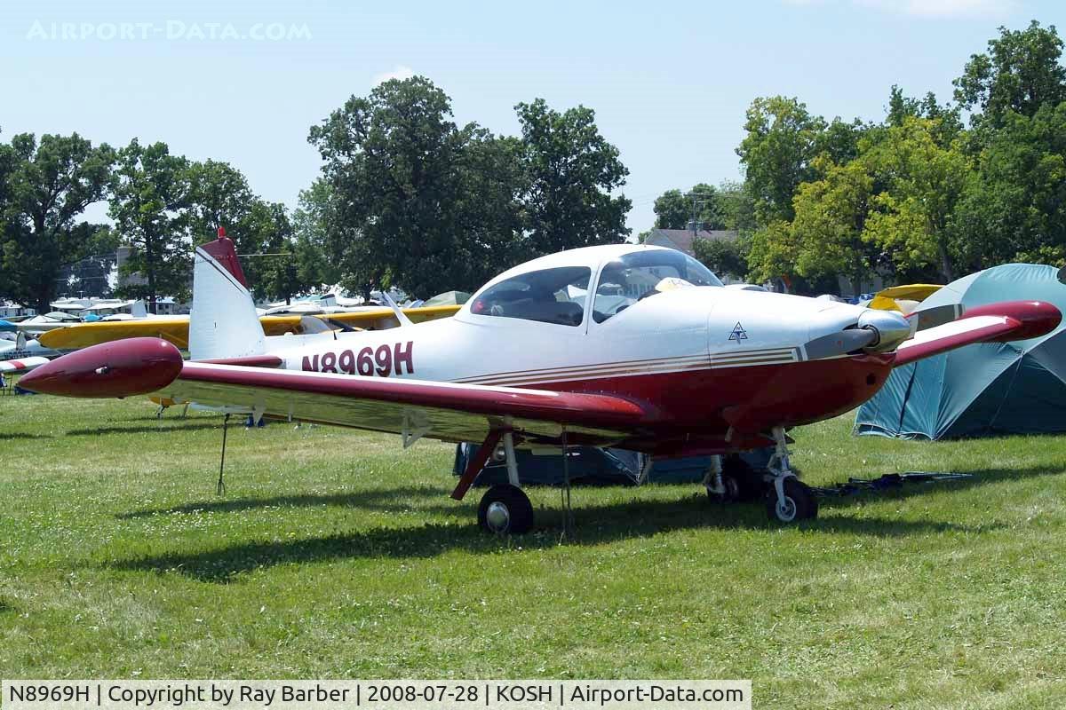 N8969H, 1947 North American Navion C/N NAV-4-969, North Amrican Navion [NAV-4-969] Oshkosh~N 28/07/2008
