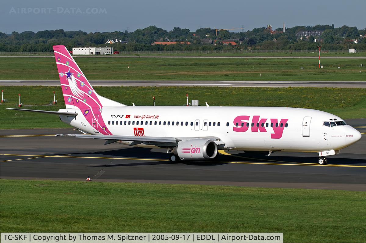 TC-SKF, 1993 Boeing 737-4Q8 C/N 26291/2513, Sky Airlines 