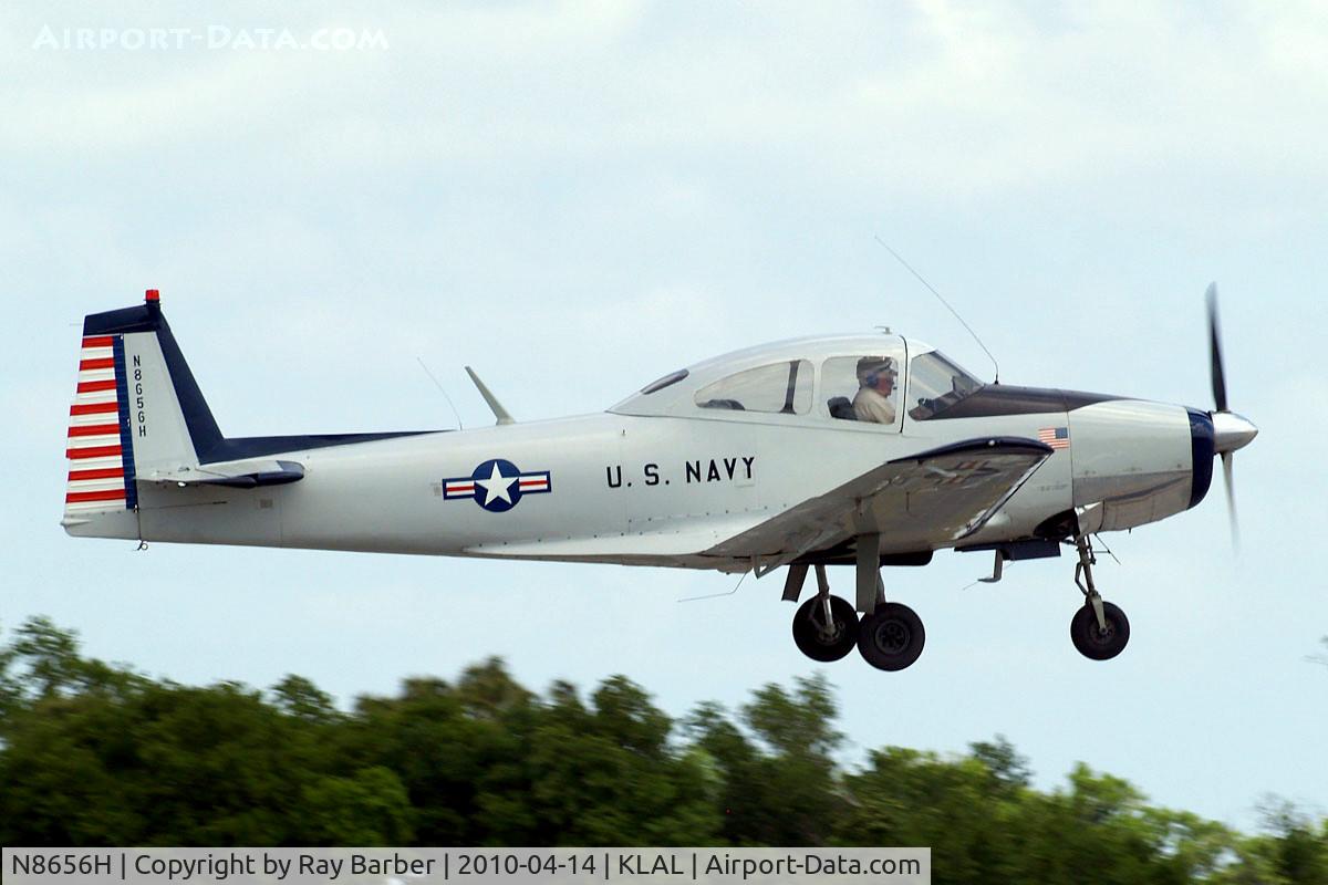 N8656H, 1947 North American Navion C/N NAV-4-656, North American Navion A [NAV-4-656] Lakeland-Linder~N 14/04/2010