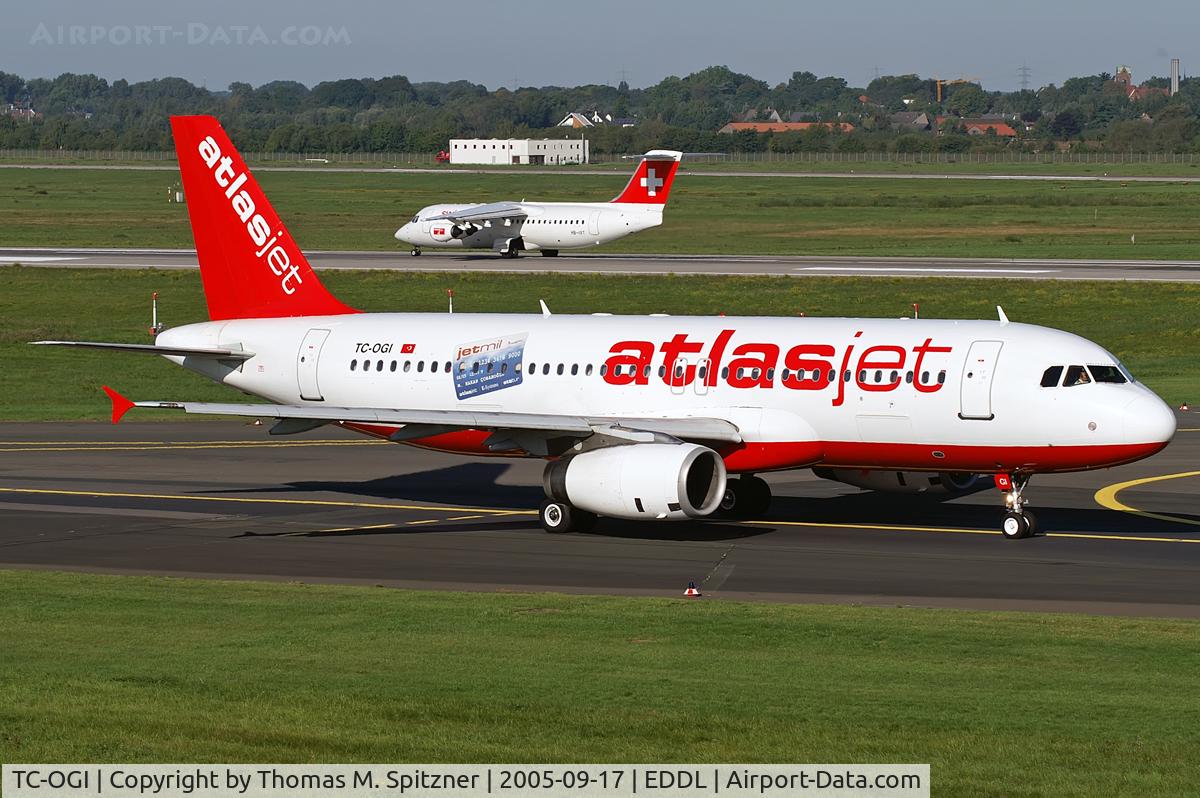 TC-OGI, 1997 Airbus A320-232 C/N 640, AtlasJet International TC-OGI, ex AirTran Airways N381LF, taxiing twds. rwy23L