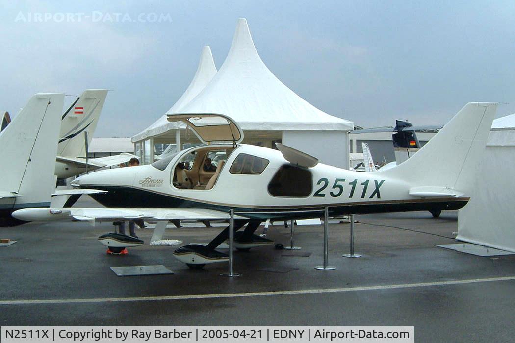 N2511X, 2005 Lancair LC42-550FG C/N 42063, Neico Lancair LC-42-550FG Columbia 350 [42063] Friedrichschafen~D 21/04/2005