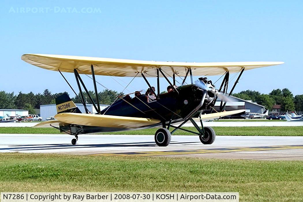 N7286, 1941 New Standard D-25A C/N 167W, New Standard D-25A [167W] Oshkosh-Wittman Regional~N 30/07/2008