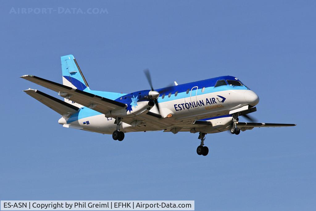 ES-ASN, 1989 Saab 340A C/N 340A-151, Taken at EFHK.