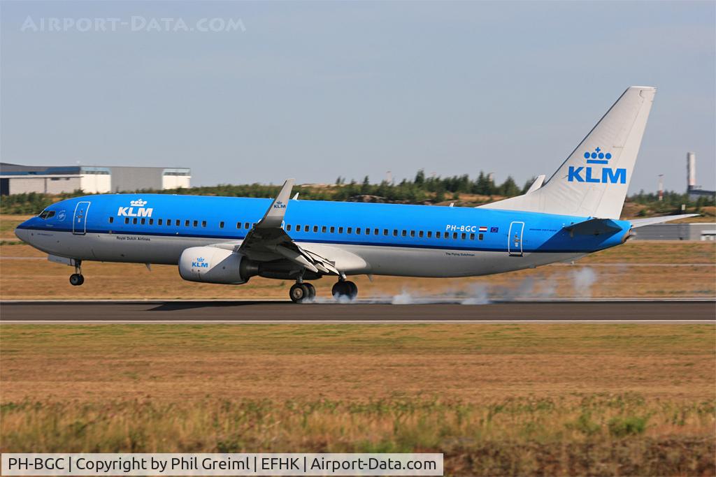PH-BGC, 2008 Boeing 737-8K2 C/N 30361, Taken at EFHK.