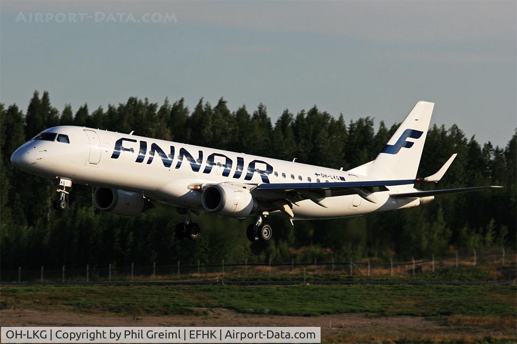 OH-LKG, 2007 Embraer 190LR (ERJ-190-100LR) C/N 19000079, Taken at EFHK.