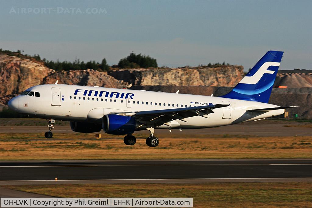 OH-LVK, 2004 Airbus A319-112 C/N 2124, Taken at EFHK.