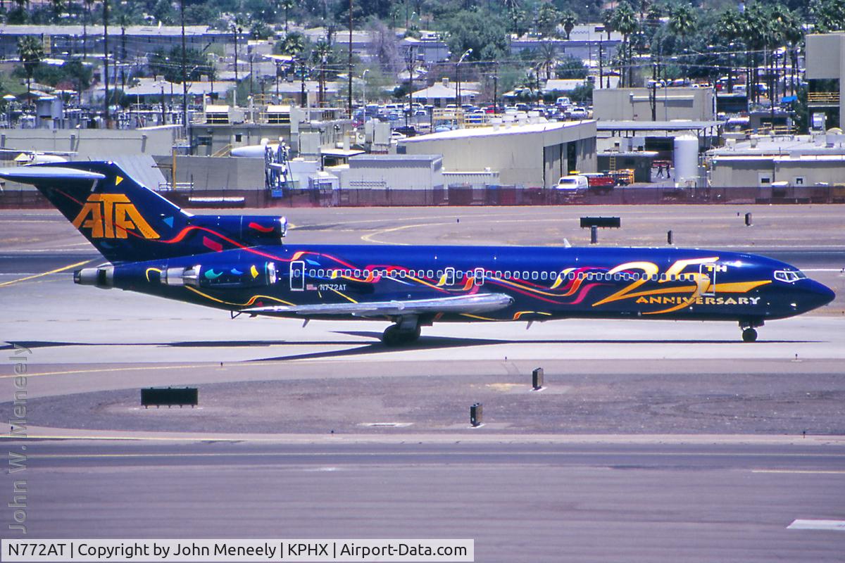 N772AT, 1980 Boeing 727-227 C/N 22003, June 1999 - 25th Anniversary colors