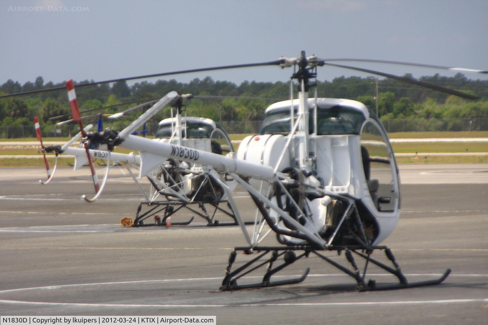 N1830D, 2006 Schweizer 269C-1 C/N 0262, At Tico