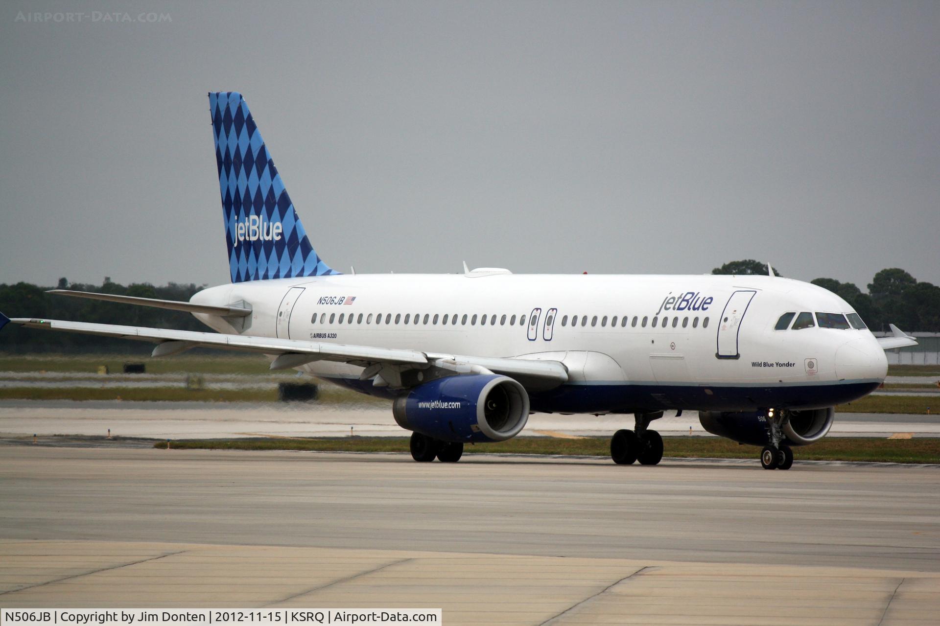 N506JB, 2000 Airbus A320-232 C/N 1235, JetBlue Flight 346 