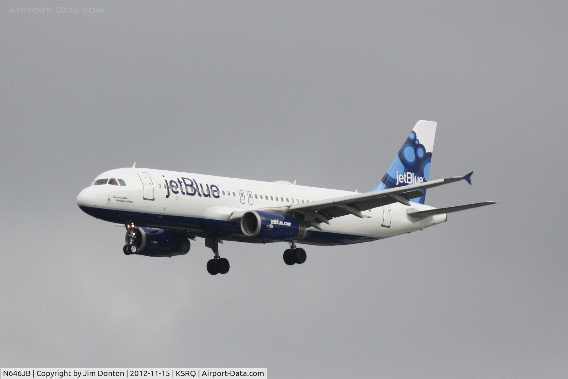 N646JB, 2006 Airbus A320-232 C/N 2945, JetBlue Flight 1187 