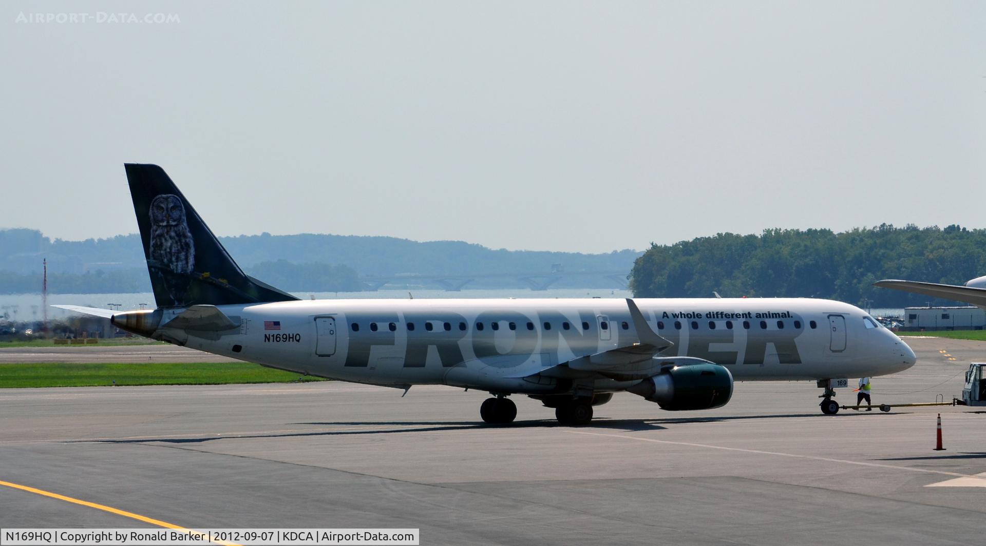 N169HQ, 2008 Embraer 190AR (ERJ-190-100IGW) C/N 19000188, Taxi DCA