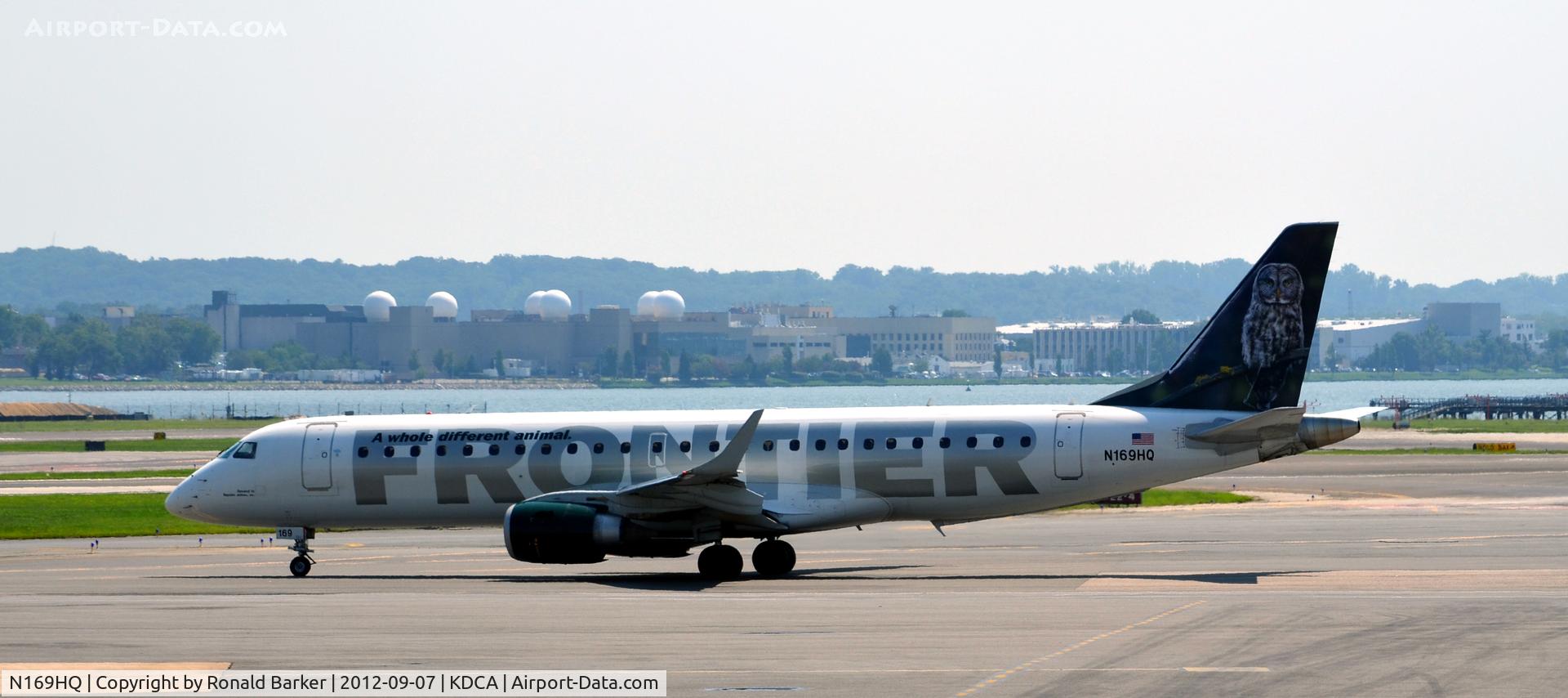 N169HQ, 2008 Embraer 190AR (ERJ-190-100IGW) C/N 19000188, Taxi DCA