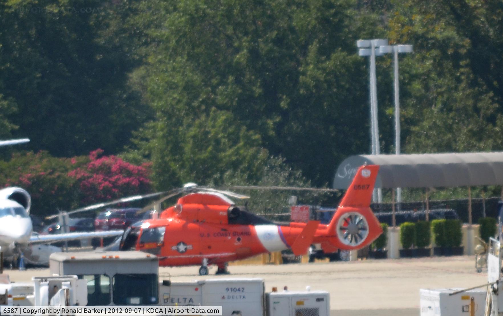 6587, 1988 Aerospatiale HH-65C Dolphin C/N 6287, DCA, VA