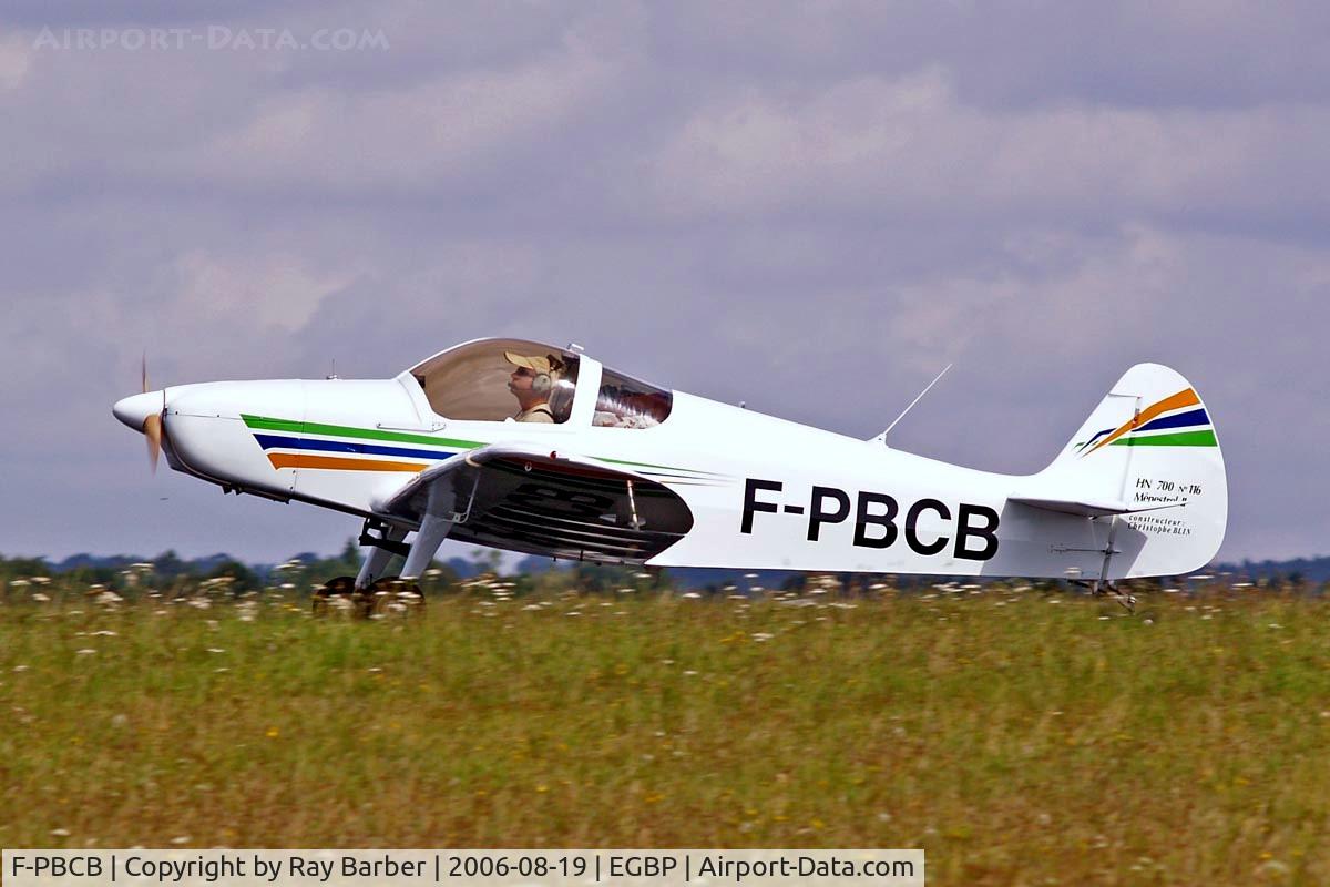F-PBCB, Nicollier HN-700 Menestrel II C/N 116, Nicollier HN.700 Menestrel II [116] Kemble~G 19/08/2006