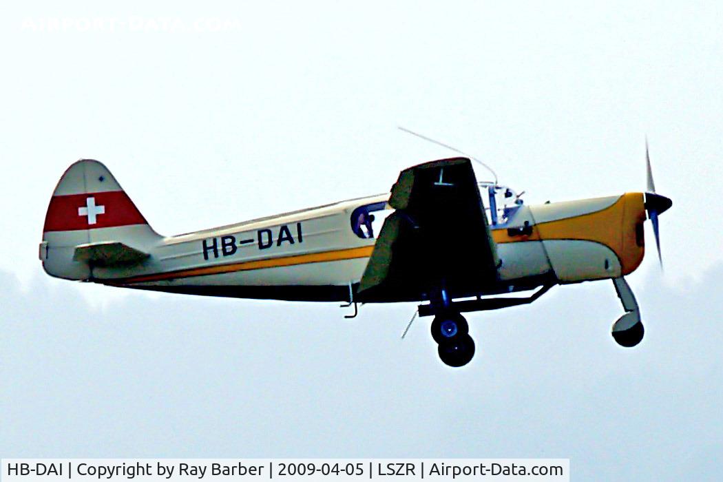 HB-DAI, 1955 Nord 1203 Norecrin II C/N 307, Nord N.1203 Norecrin II [307] Altenrhein~HB 05/04/2009