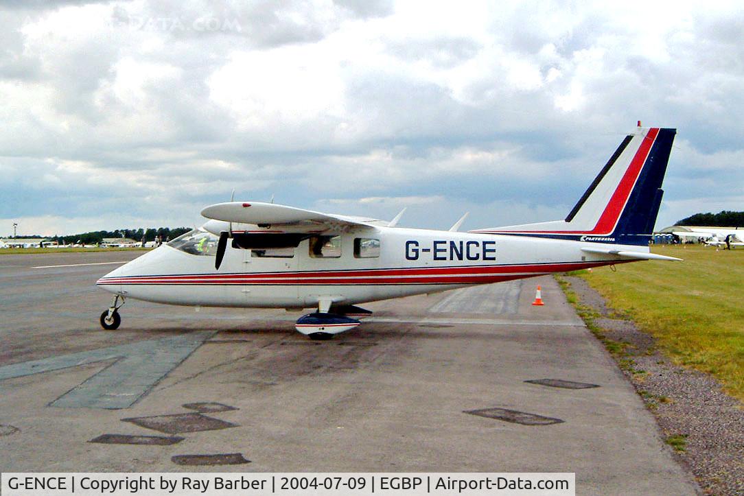 G-ENCE, 1978 Partenavia P-68B C/N 141, Partenavia P.68B Victor [141] Kemble~G 09/07/2004