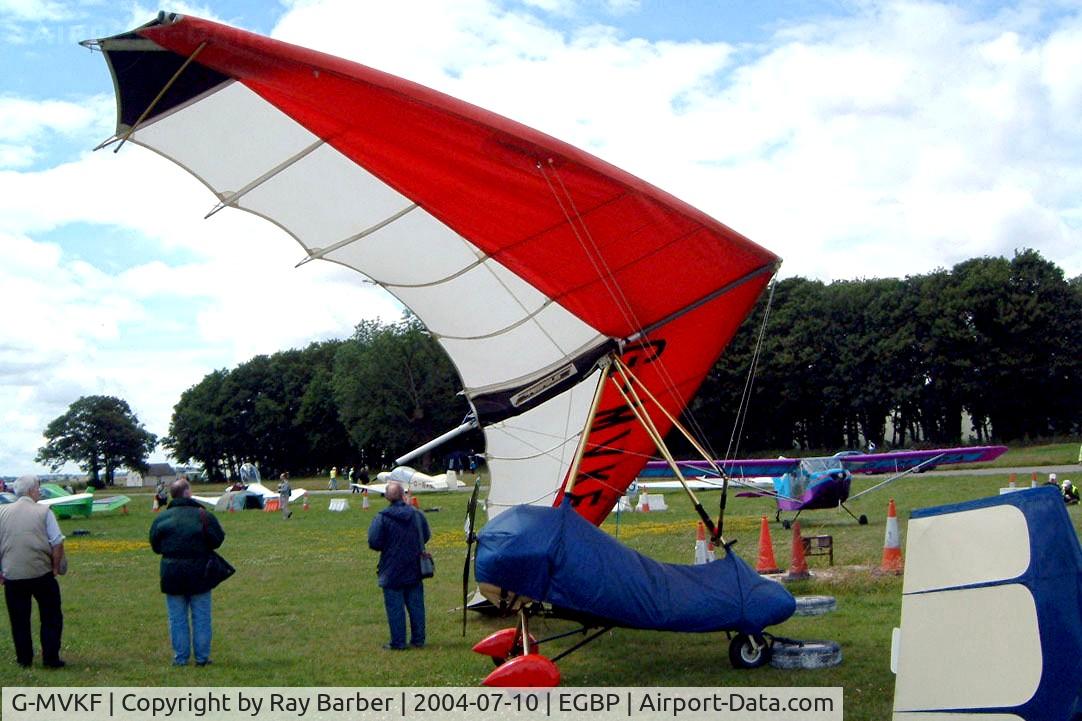 G-MVKF, 1989 Solar Wings PEGASUS XL-R C/N SW-WA-1392, Solar Wings Pegasus XL-R [SW-WA-1392] Kemble~G 10/07/2004