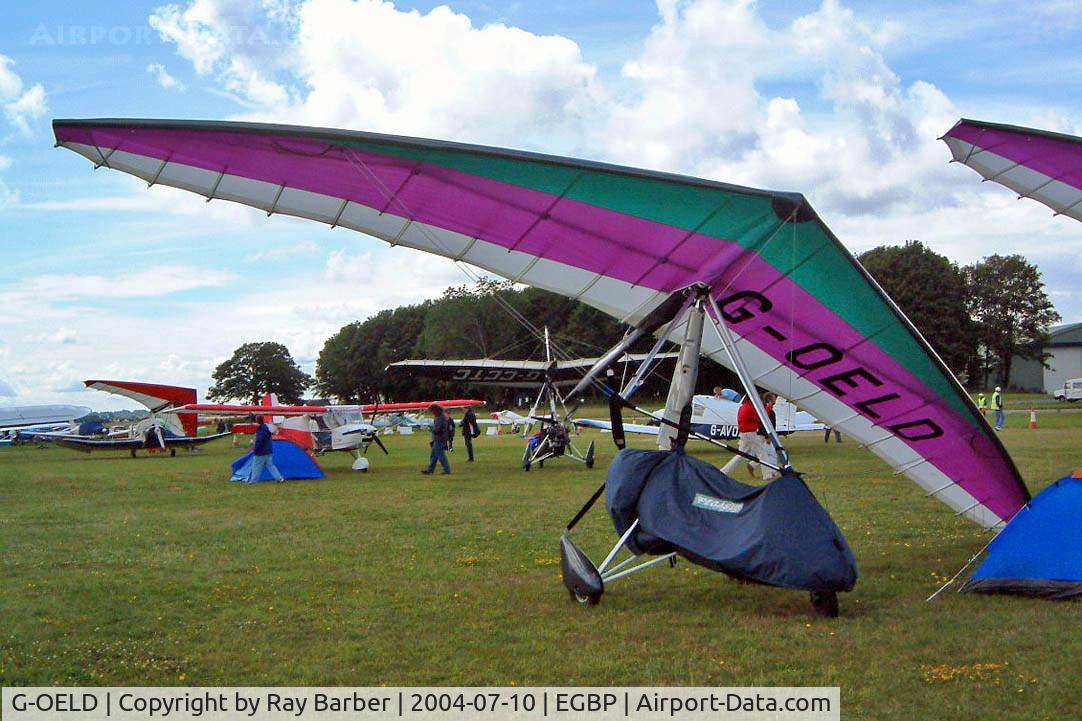 G-OELD, 2000 Pegasus Quantum 15-912 C/N 7765, Mainair Pegasus Quantum 15-912 [7766] Kemble~G 10/07/2004