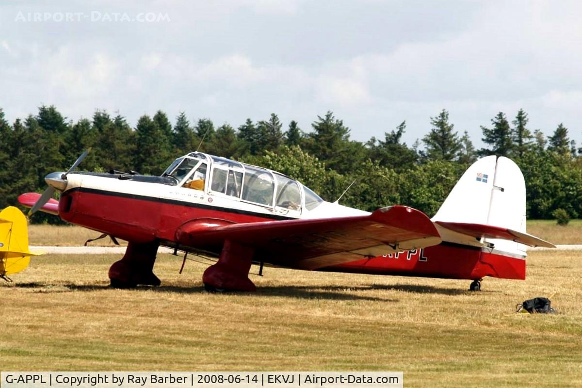 G-APPL, 1948 Percival P-40 Prentice T1 C/N PAC-013, Percival P.40 Prentice T.1 [PAC/013] Stauning~OY 14/06/2008