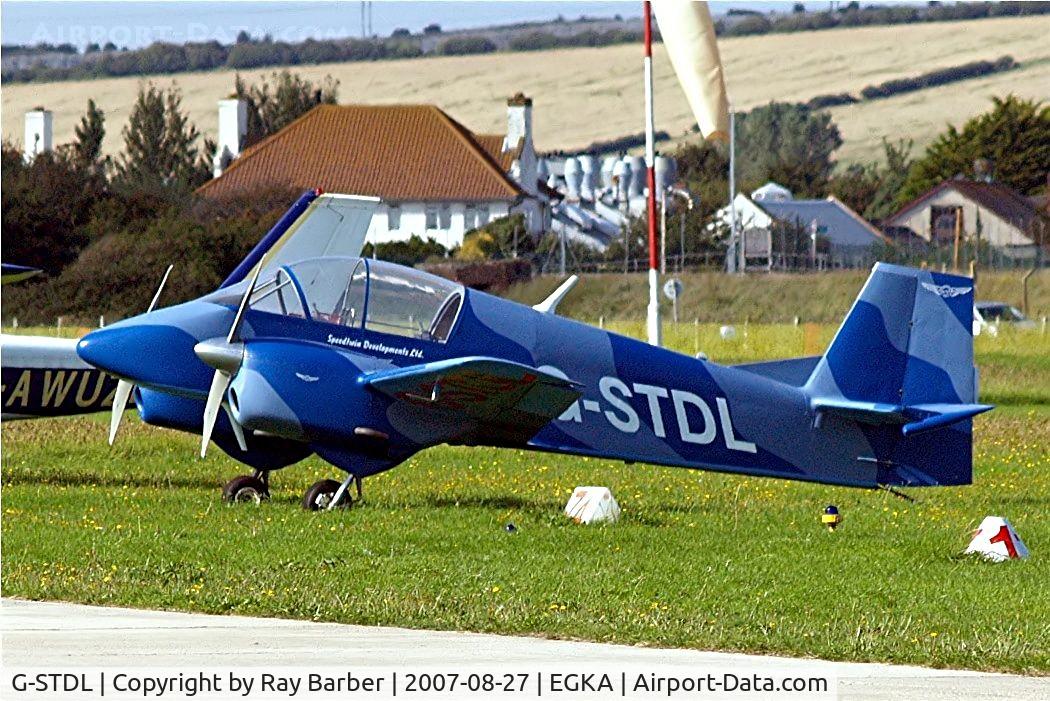 G-STDL, 2007 Phillips Pjc ST2 C/N PFA 207-12674, Phiilips ST.2 Speedtwin [PFA 207-12674] Shoreham~G 27/08/2007