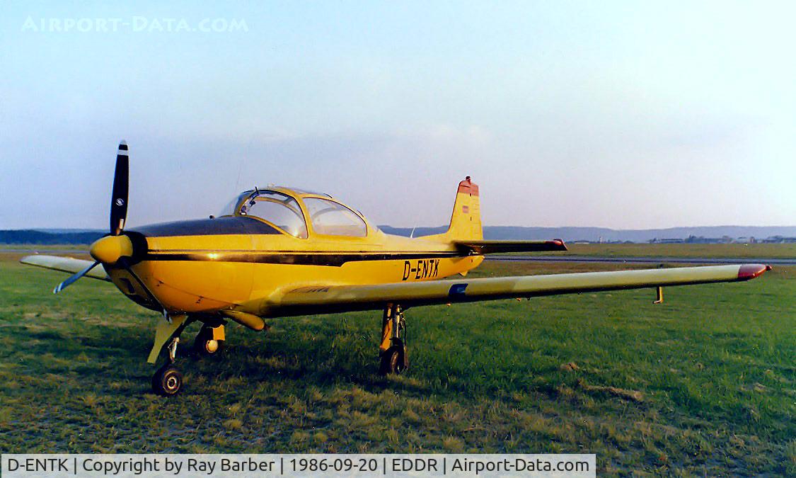 D-ENTK, Focke-Wulf FWP-149D C/N 022, Piaggio FWP-149D [022] Saarbrucken~D 20/09/1986