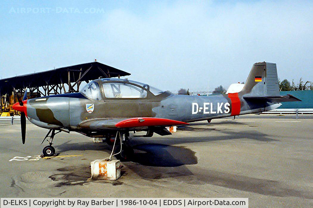 D-ELKS, Piaggio FWP-149D C/N 256, Piaggio FWP-149D [256] Stuttgart~D 04/10/1986