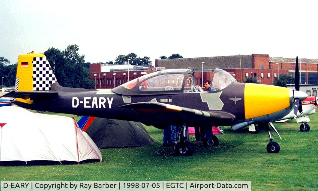 D-EARY, 1959 Piaggio P-149D C/N 057, Piaggio FWP-149D [057] Cranfield~G 05/07/1998