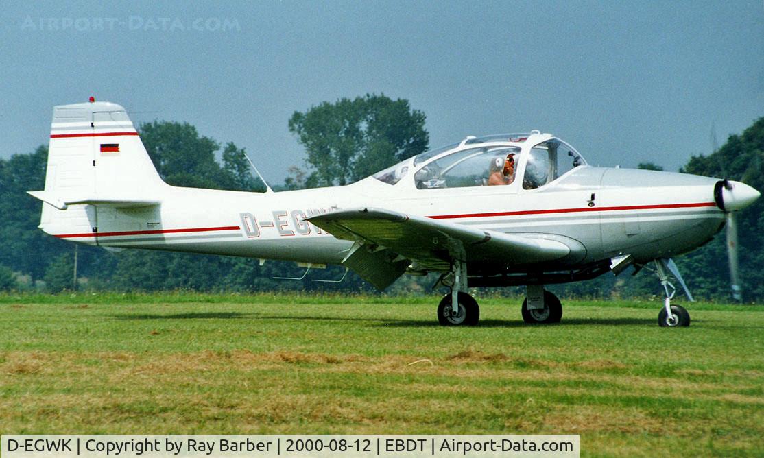 D-EGWK, 1960 Focke-Wulf FWP-149D C/N 174, Piaggio FWP-149D [174] Schaffen-Deist~OO 12/08/2000