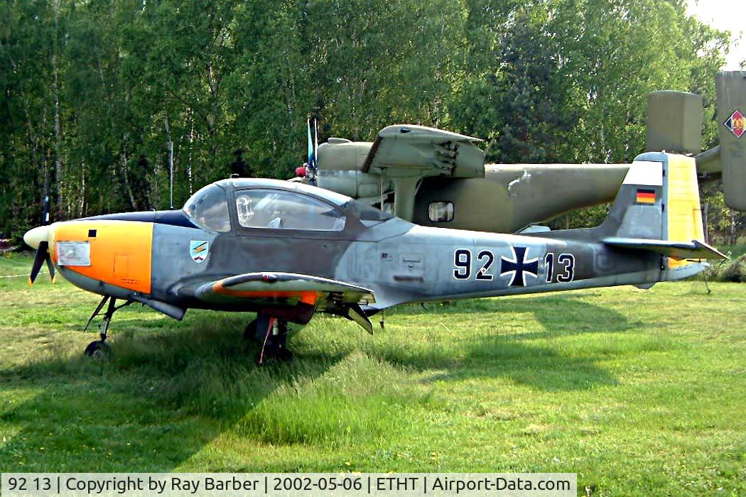 92 13, Piaggio P-149D C/N 309, Piaggio P-149D [309] Cottbus~D 06/05/2002