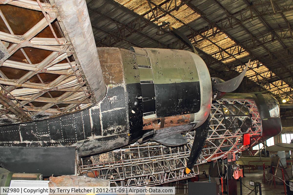 N2980, 1940 Vickers Wellington 1A C/N Not found N2980, 1940 Vickers Wellington 1A, c/n: N2980 at Brooklands Museum