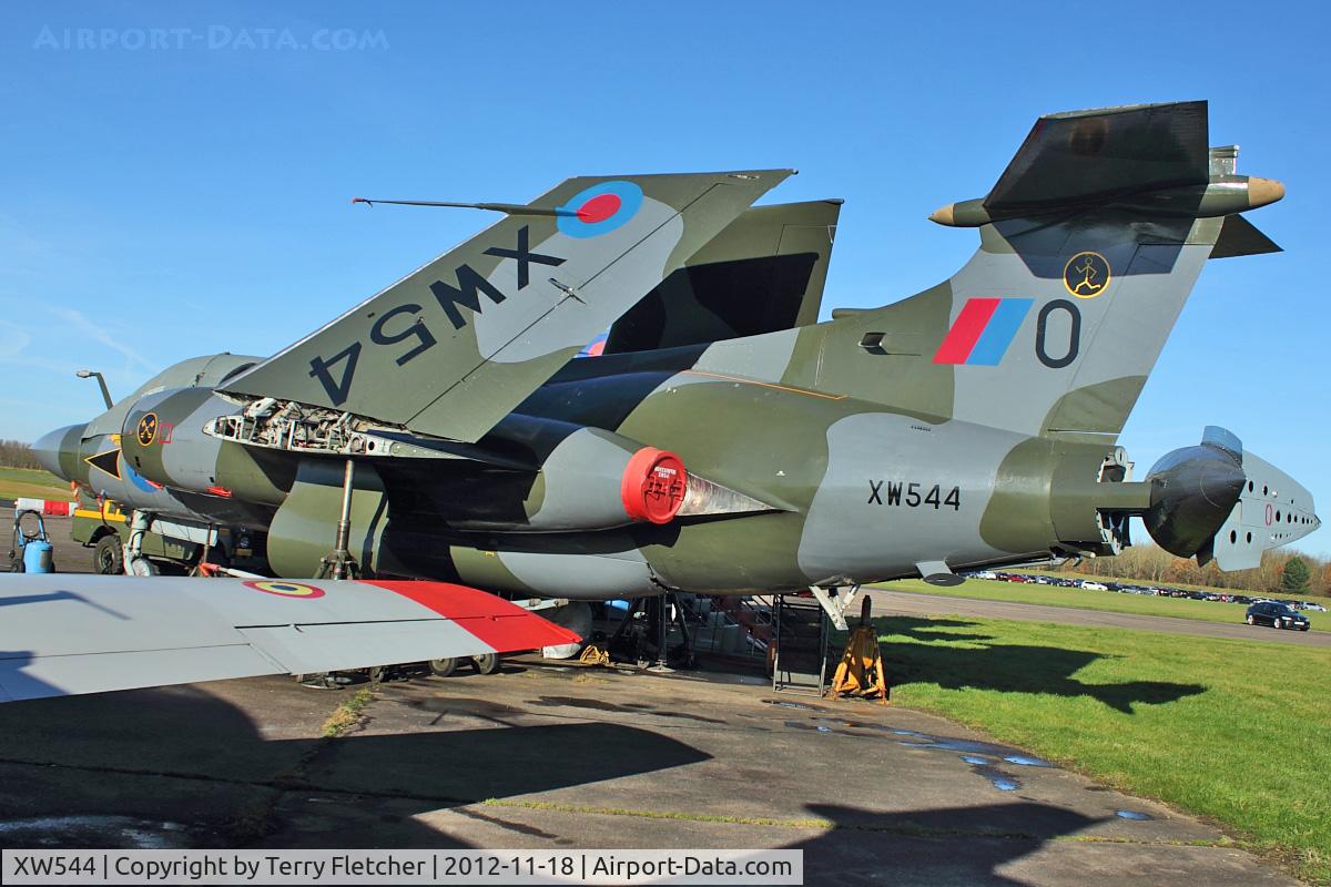 XW544, 1972 Hawker Siddeley Buccaneer S.2B C/N B3-05-71, Hawker Siddeley Buccaneer S.2B, c/n: B3-05-71 at Bruntingthorpe