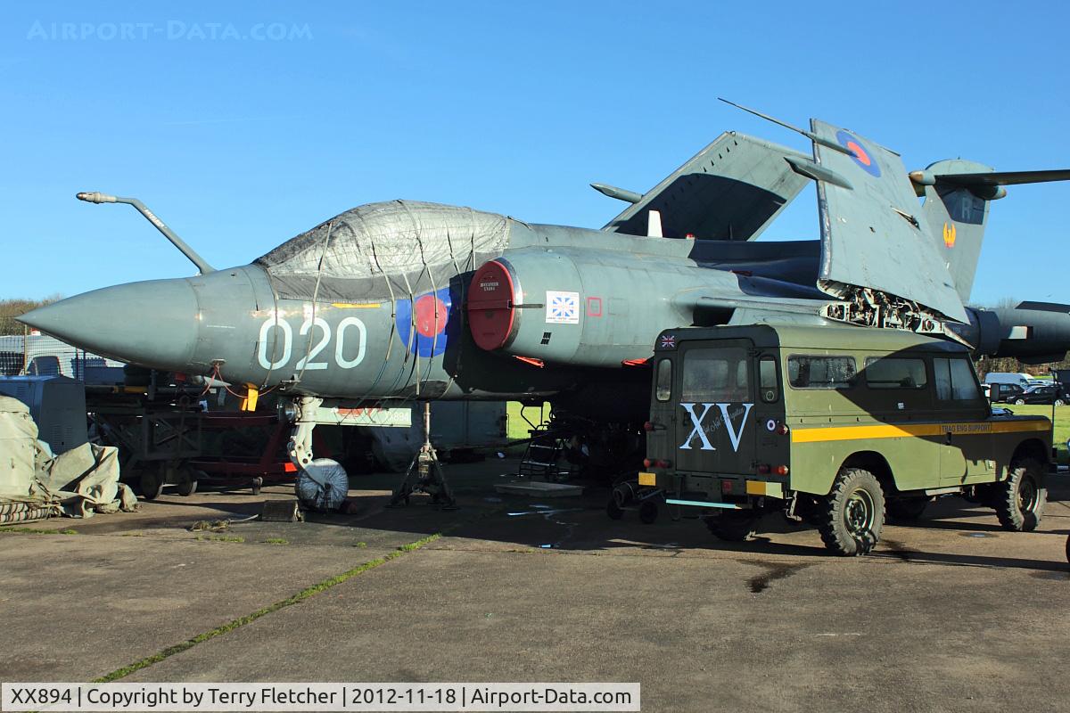 XX894, 1975 Hawker Siddeley Buccaneer S.2B C/N B3-03-74, 1975 Hawker Siddeley Buccaneer S.2B, c/n: B3-03-74 at Bruntingthorpe