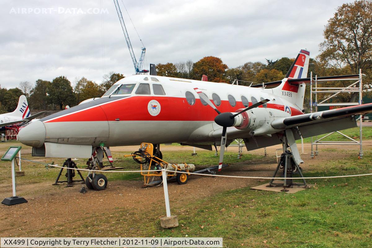 XX499, 1976 Scottish Aviation HP-137 Jetstream T.1 C/N 425, 1976 Scottish Aviation HP-137 Jetstream T.1, c/n: 425 at Brooklands Museum