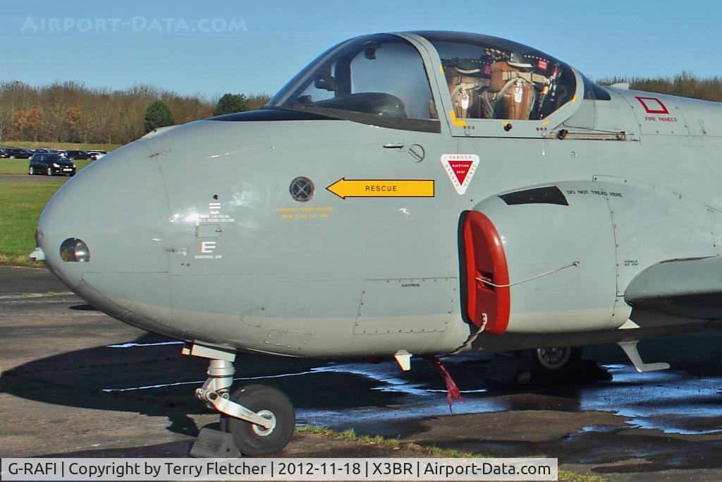 G-RAFI, 1962 BAC 84 Jet Provost T.4 C/N PAC/W/17641, 1962 Hunting 84 Jet Provost T.4, c/n: PAC/W/17641 at Bruntingthorpe