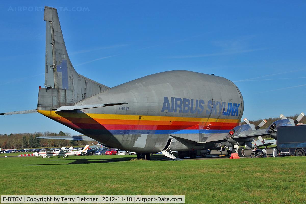 F-BTGV, Aero Spacelines 377SGT Super Guppy Turbine C/N 0001, Aero Spacelines Super Guppy 377-SGT-201, c/n: 1 at Bruntingthorpe