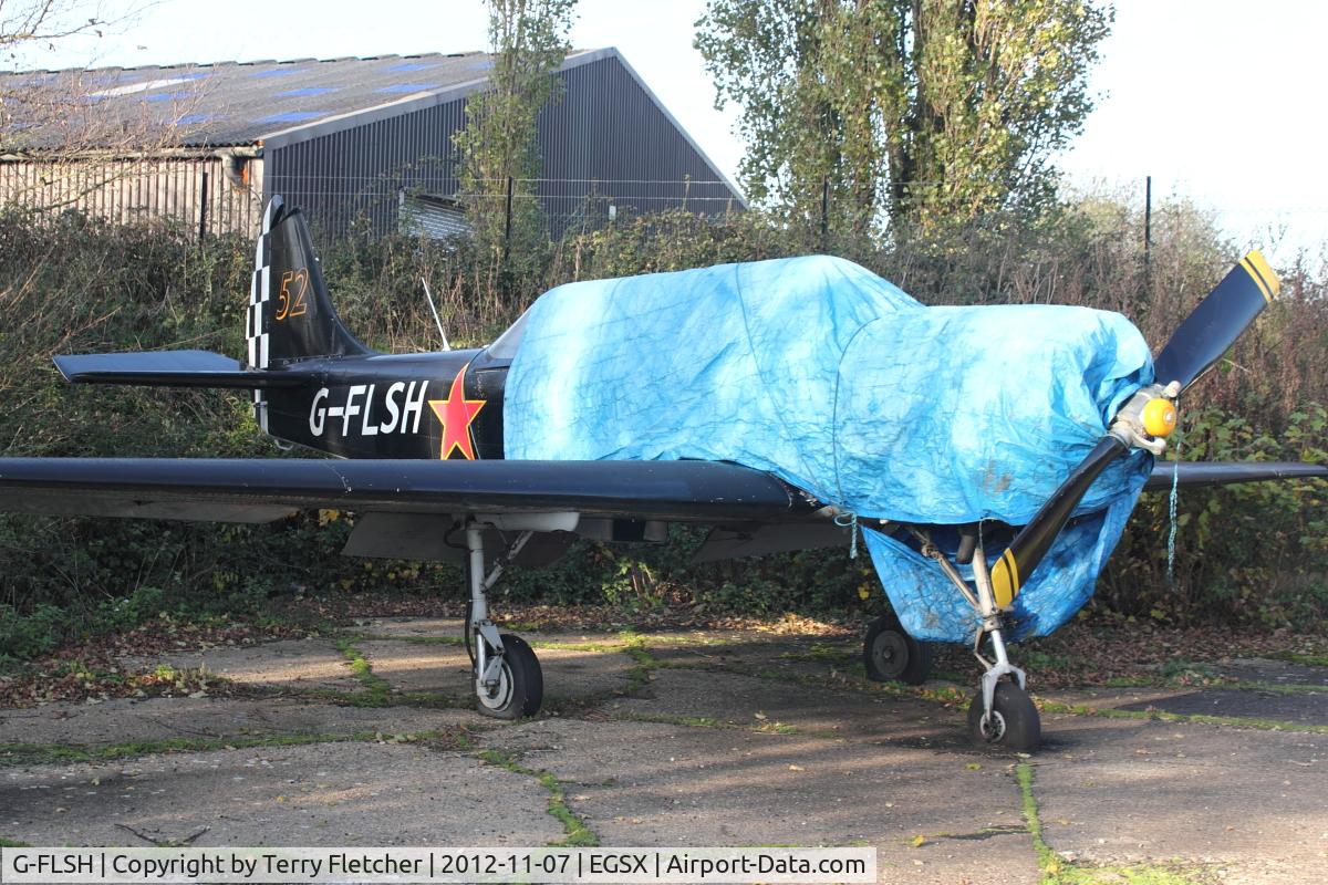 G-FLSH, 1987 Yakovlev Yak-52 C/N 877409, 1987 Yakovlev Yak-52, c/n: 877409 at North Weald