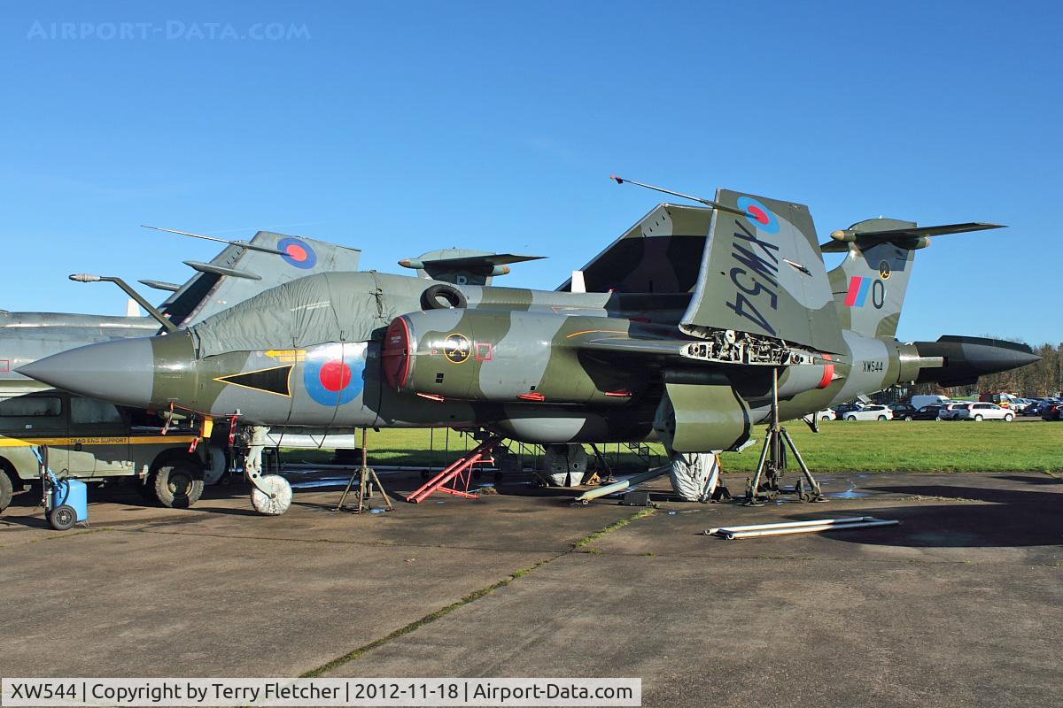 XW544, 1972 Hawker Siddeley Buccaneer S.2B C/N B3-05-71, Hawker Siddeley Buccaneer S.2B, c/n: B3-05-71 at Bruntingthorpe