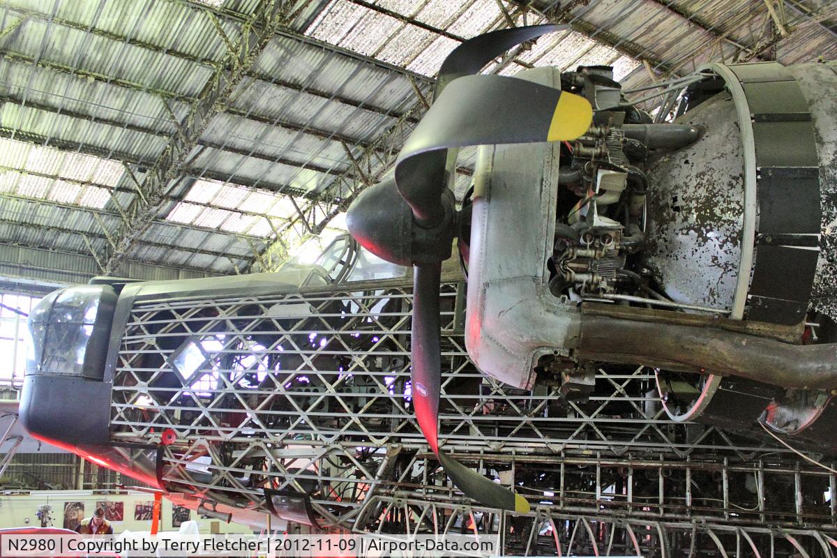N2980, 1940 Vickers Wellington 1A C/N Not found N2980, 1940 Vickers Wellington 1A, c/n: N2980 at Brooklands Museum