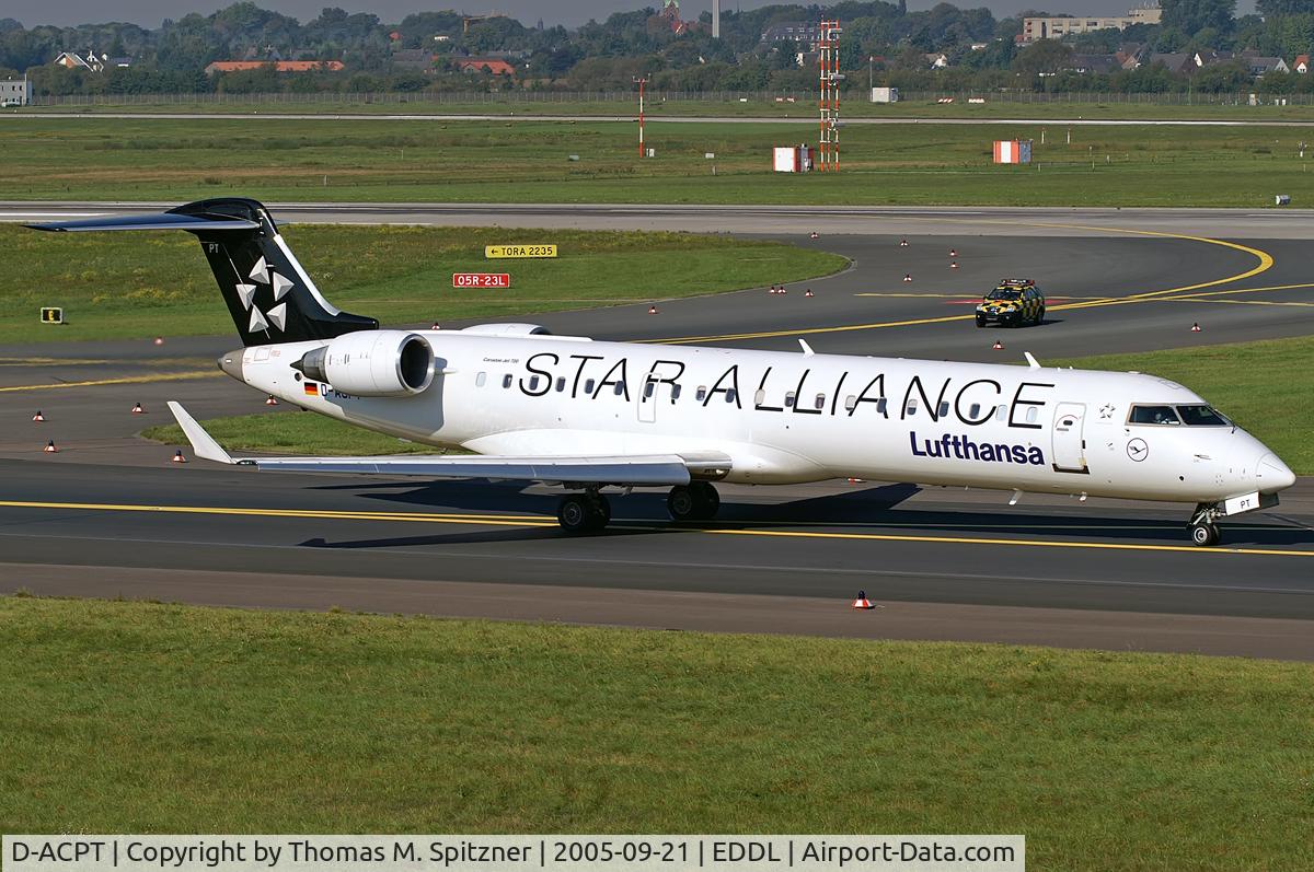 D-ACPT, 2003 Canadair CRJ-701ER (CL-600-2C10) Regional Jet C/N 10103, Lufthansa CityLine D-ACPT 