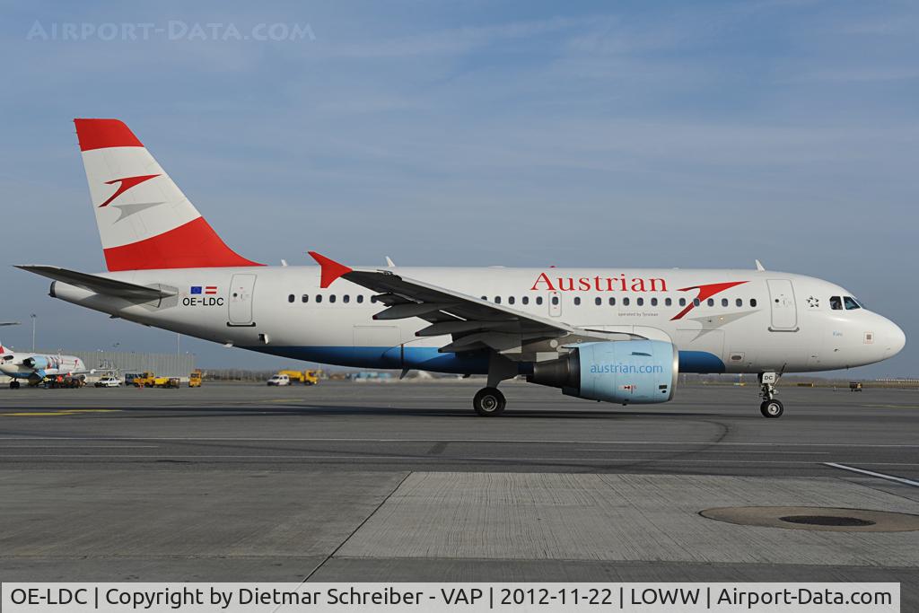 OE-LDC, 2004 Airbus A319-112 C/N 2262, Austrian Airlines Airbus 319