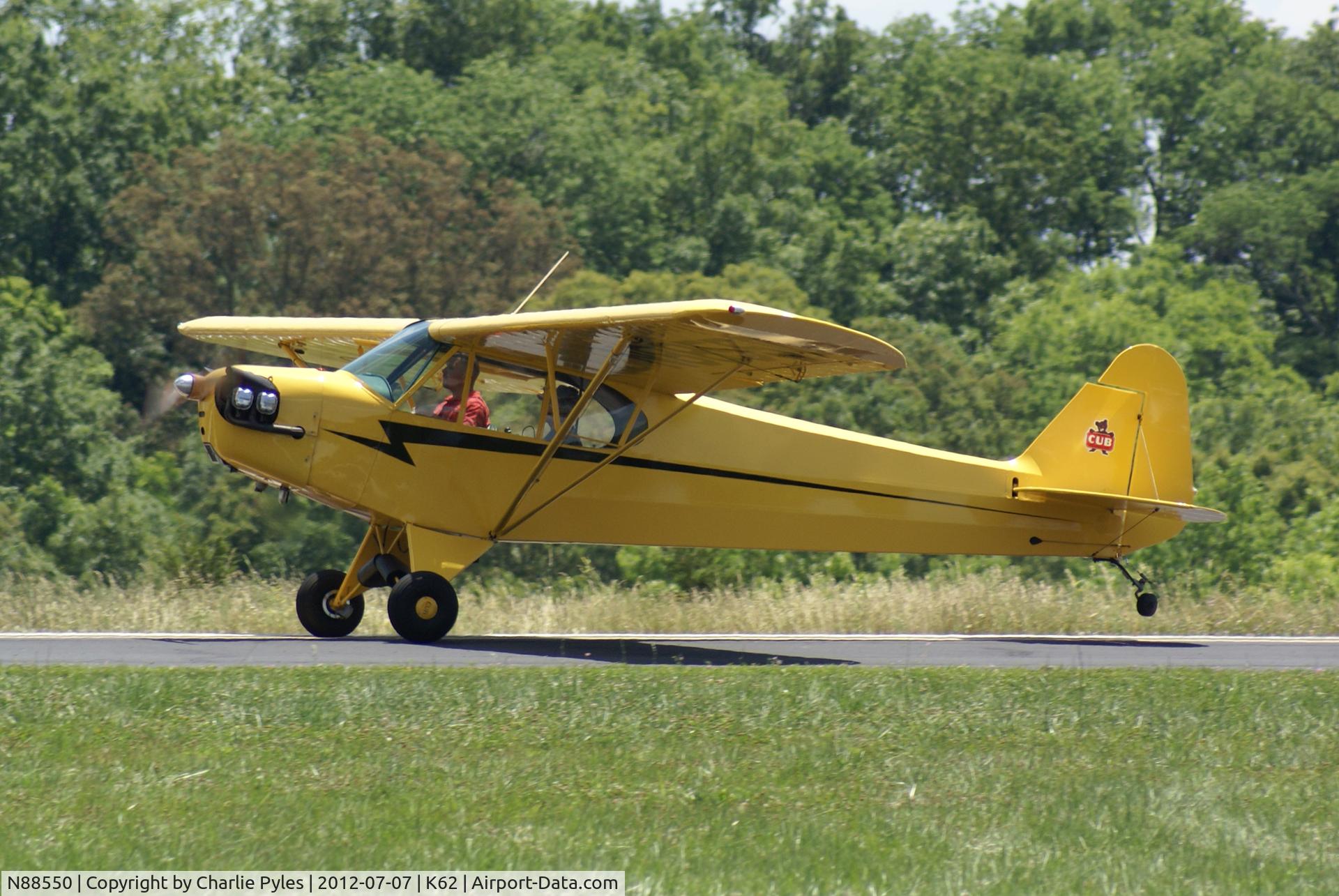 N88550, 1946 Piper J3C-65 Cub C/N 16175, My favorite J3 based at K62