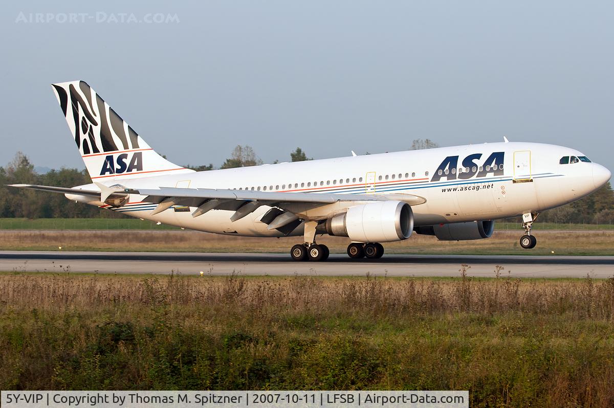 5Y-VIP, 1991 Airbus A310-308 C/N 620, African Safari Airways 5Y-VIP
