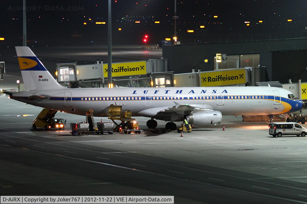 D-AIRX, 1998 Airbus A321-131 C/N 0887, Lufthansa