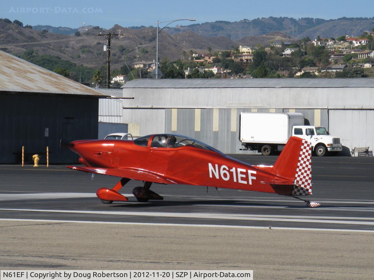 N61EF, 1989 Bushby Mustang II C/N M-II-1019, 1989 Forisch BUSHBY M-II MUSTANG II, Lycoming O-320 160 Hp, takeoff roll Rwy 22