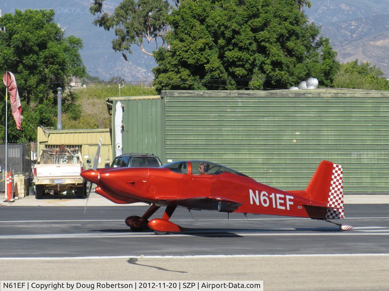 N61EF, 1989 Bushby Mustang II C/N M-II-1019, 1989 Forisch BUSHBY M-II MUSTANG II, Lycoming O-320 160 Hp, two-place side by side, all metal plans-built, holding on Rwy 22