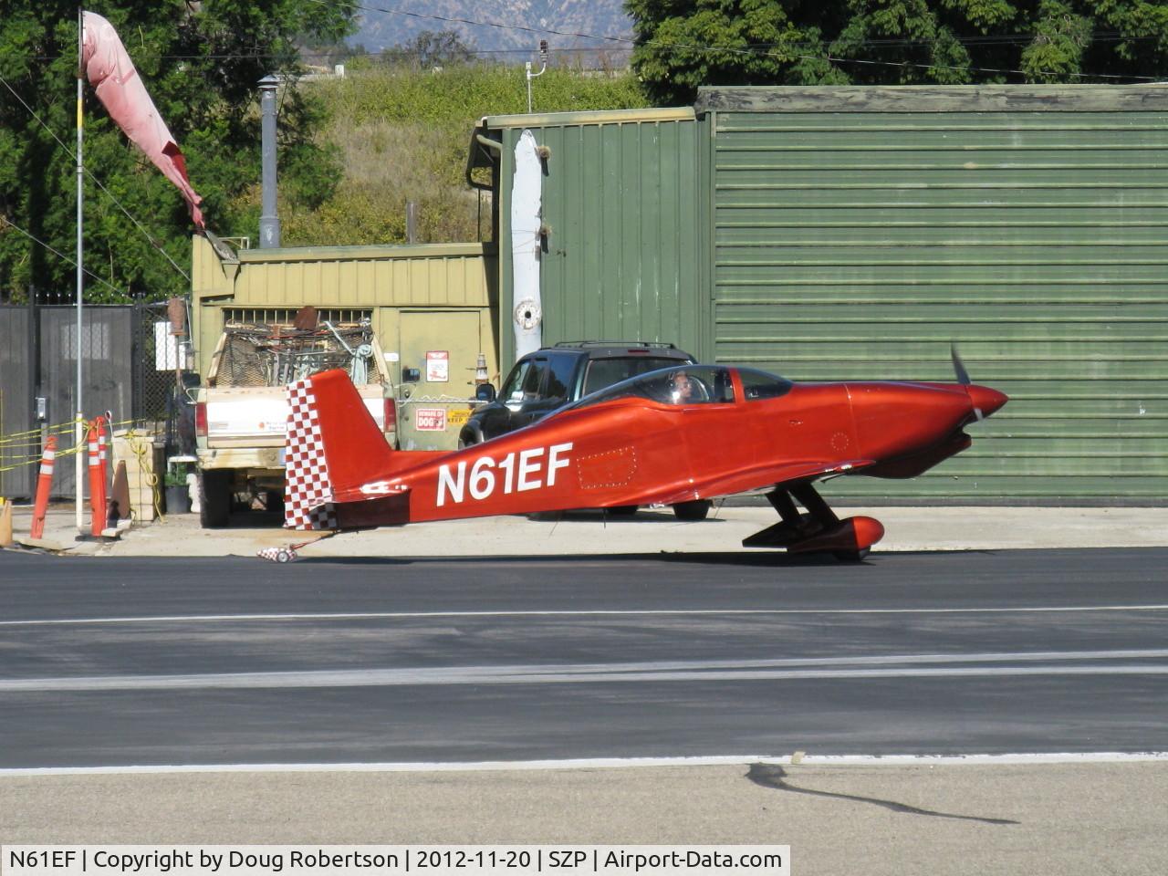 N61EF, 1989 Bushby Mustang II C/N M-II-1019, 1989 Forisch BUSHBY M-II MUSTANG II, Lycoming O-320 160 Hp, taking the active
