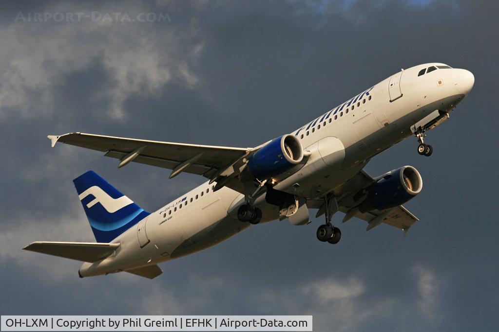 OH-LXM, 2003 Airbus A320-214 C/N 2154, Taken at EFHK.