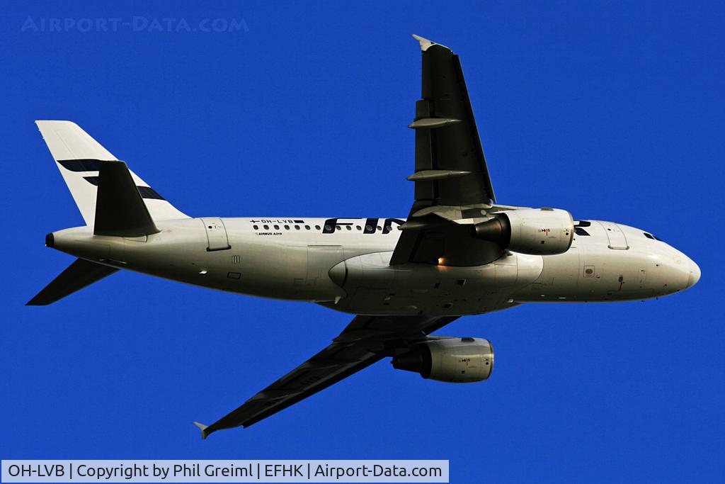 OH-LVB, 1999 Airbus A319-112 C/N 1107, Taken at EFHK.