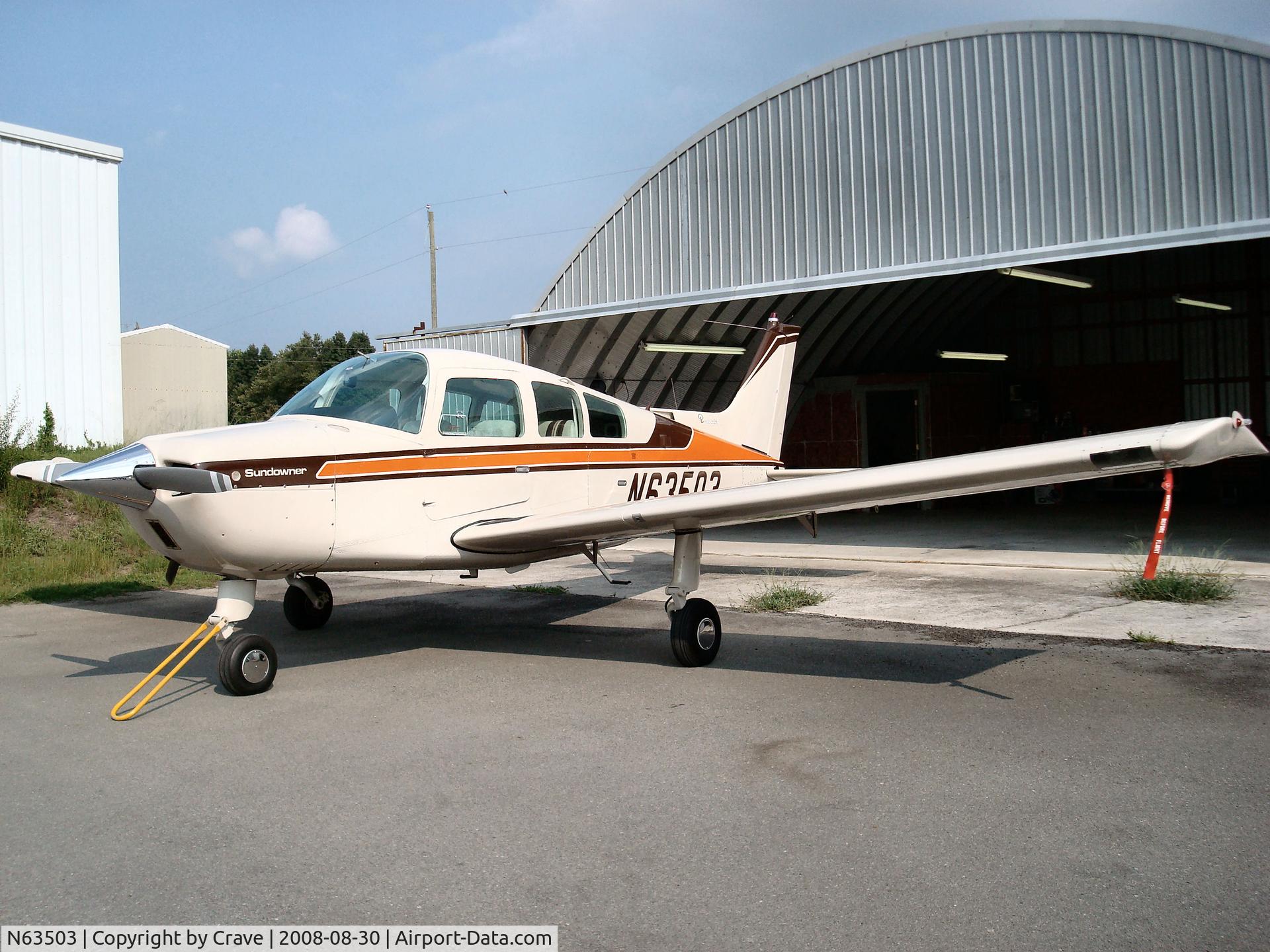 N63503, 1982 Beech C23 Sundowner 180 Sundowner 180 C/N M-2359, Nice Sundowner.
