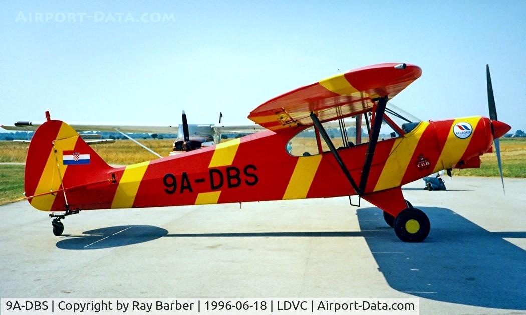 9A-DBS, 1979 Piper PA-18-150 Super Cub C/N 18-7809170, Piper PA-18-150 Super Cub [18-7809170] Cakovec~9A 18/06/1996